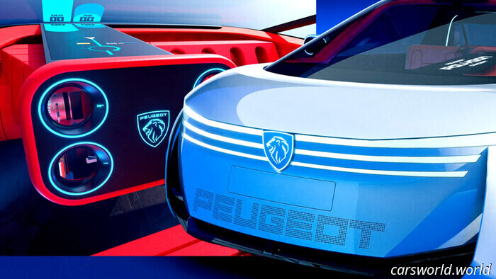 Il concept di Peugeot per la prossima 208 reinventa la guida a partire da un volante quadrato | Carscoops